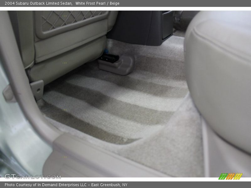 White Frost Pearl / Beige 2004 Subaru Outback Limited Sedan
