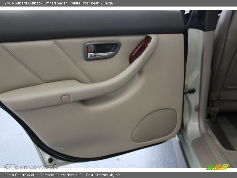White Frost Pearl / Beige 2004 Subaru Outback Limited Sedan
