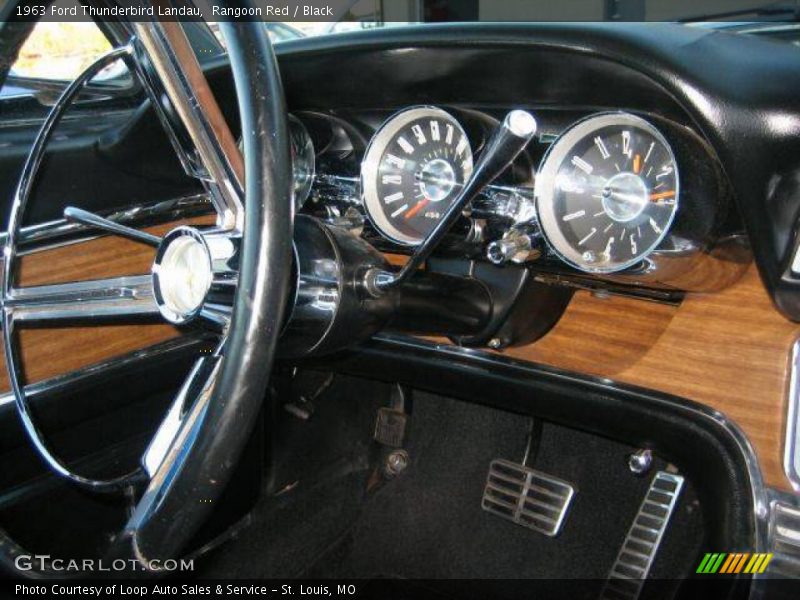 Rangoon Red / Black 1963 Ford Thunderbird Landau