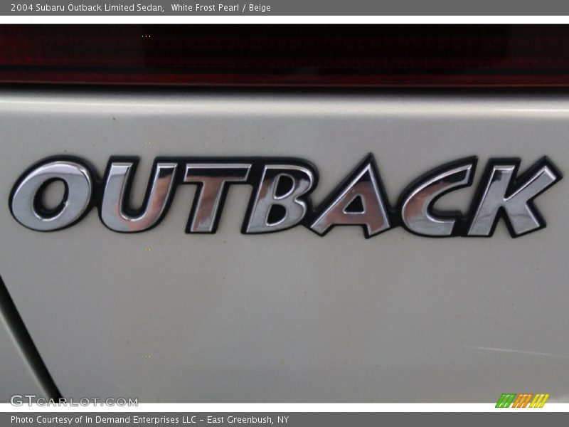 White Frost Pearl / Beige 2004 Subaru Outback Limited Sedan