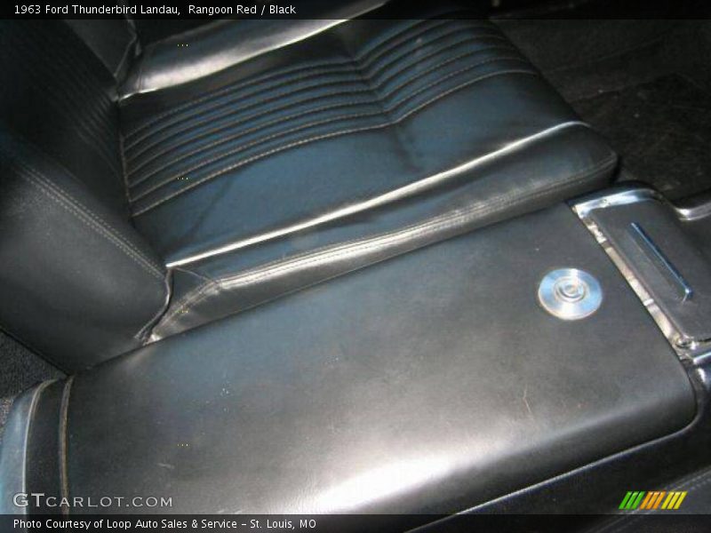Rangoon Red / Black 1963 Ford Thunderbird Landau