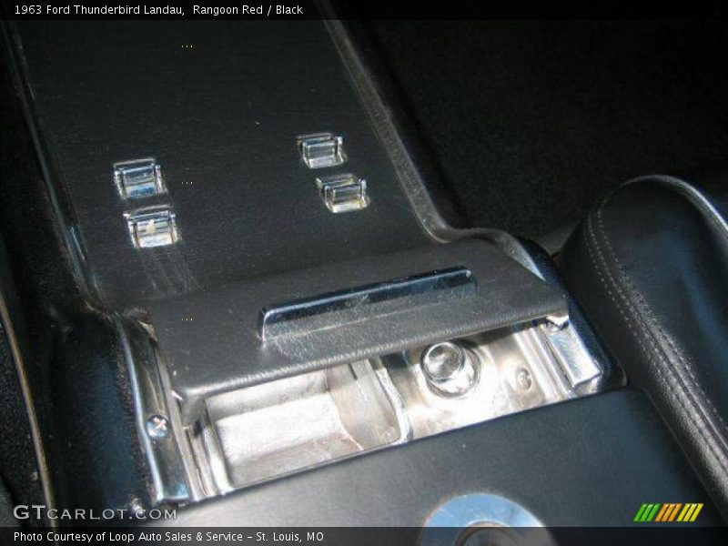 Rangoon Red / Black 1963 Ford Thunderbird Landau