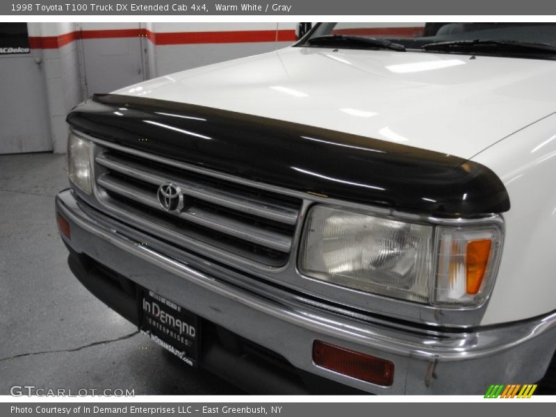 Warm White / Gray 1998 Toyota T100 Truck DX Extended Cab 4x4