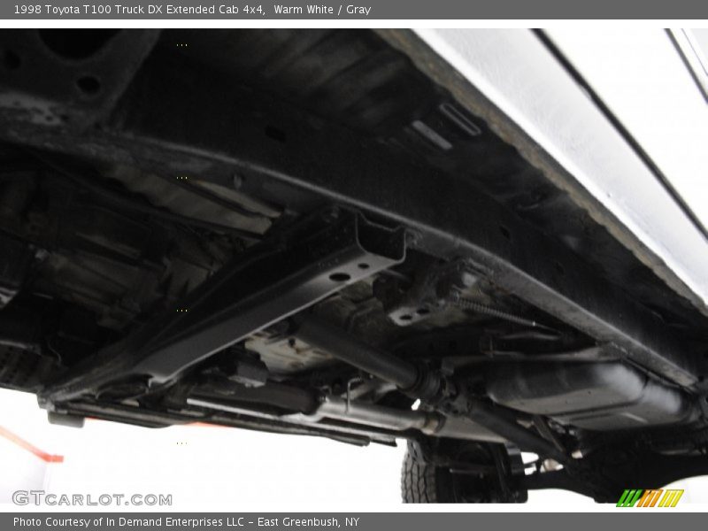 Warm White / Gray 1998 Toyota T100 Truck DX Extended Cab 4x4
