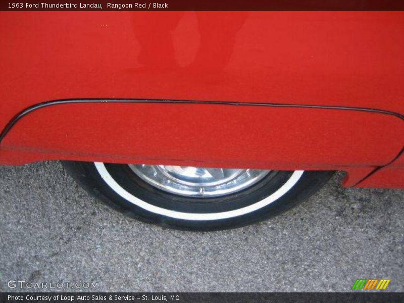 Rangoon Red / Black 1963 Ford Thunderbird Landau