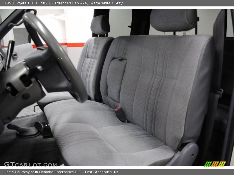 Warm White / Gray 1998 Toyota T100 Truck DX Extended Cab 4x4
