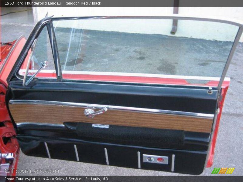 Rangoon Red / Black 1963 Ford Thunderbird Landau