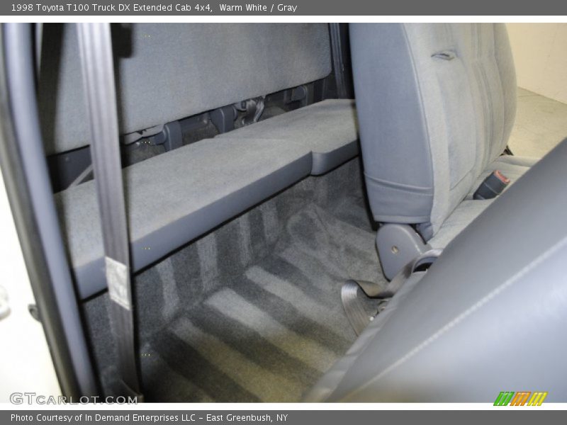 Warm White / Gray 1998 Toyota T100 Truck DX Extended Cab 4x4