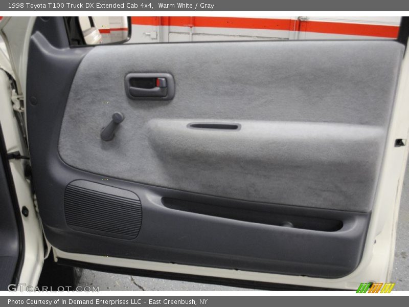 Warm White / Gray 1998 Toyota T100 Truck DX Extended Cab 4x4