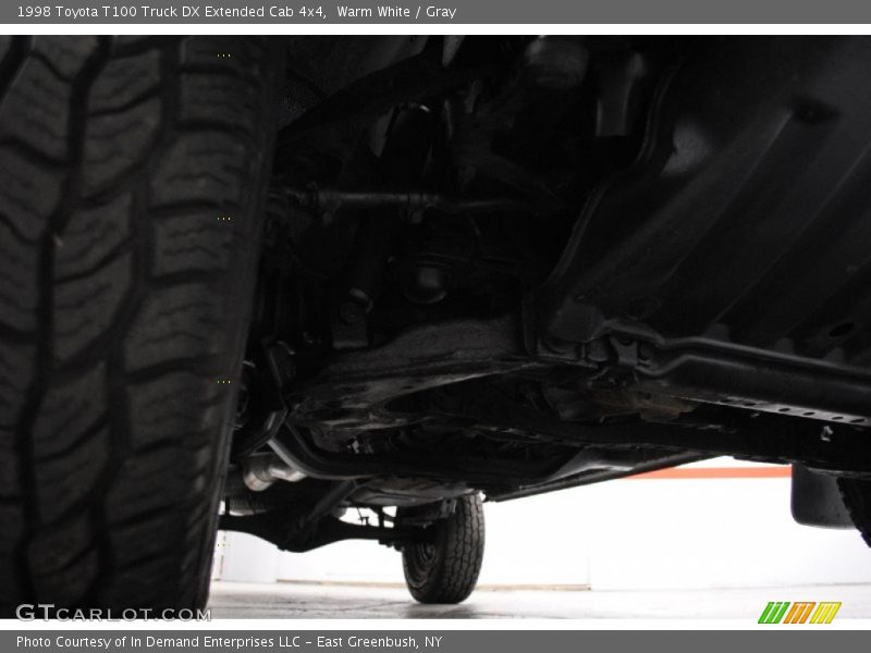 Warm White / Gray 1998 Toyota T100 Truck DX Extended Cab 4x4