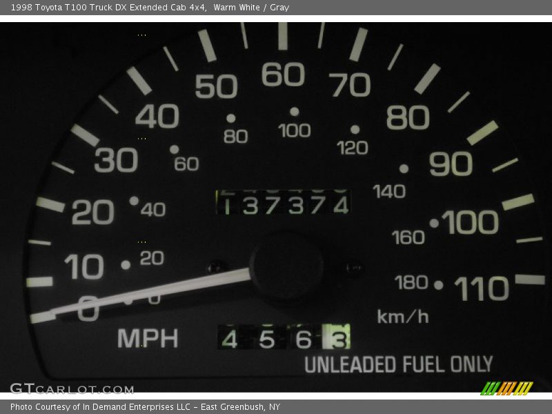 Warm White / Gray 1998 Toyota T100 Truck DX Extended Cab 4x4