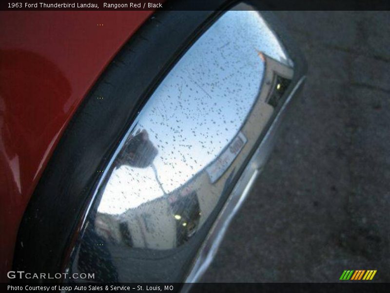 Rangoon Red / Black 1963 Ford Thunderbird Landau
