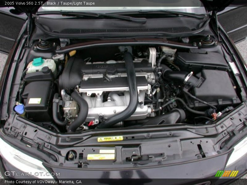 Black / Taupe/Light Taupe 2005 Volvo S60 2.5T