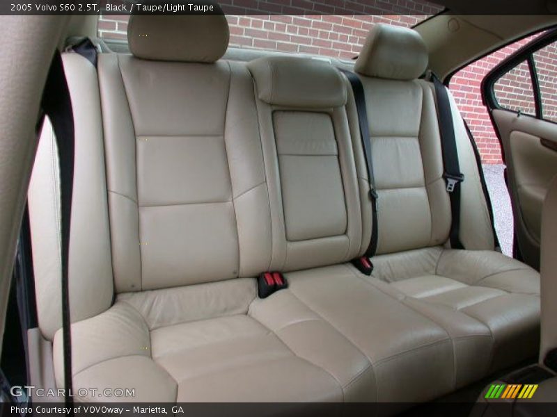 Black / Taupe/Light Taupe 2005 Volvo S60 2.5T