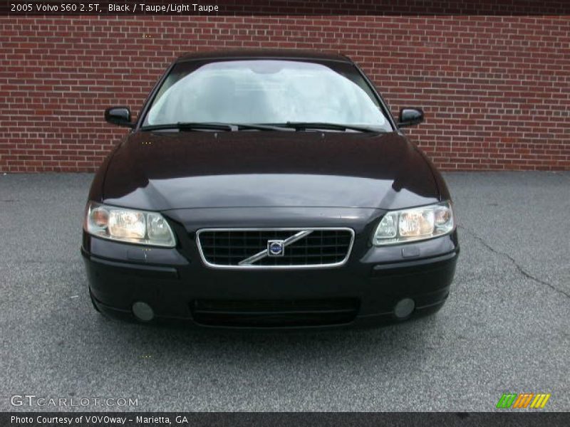 Black / Taupe/Light Taupe 2005 Volvo S60 2.5T