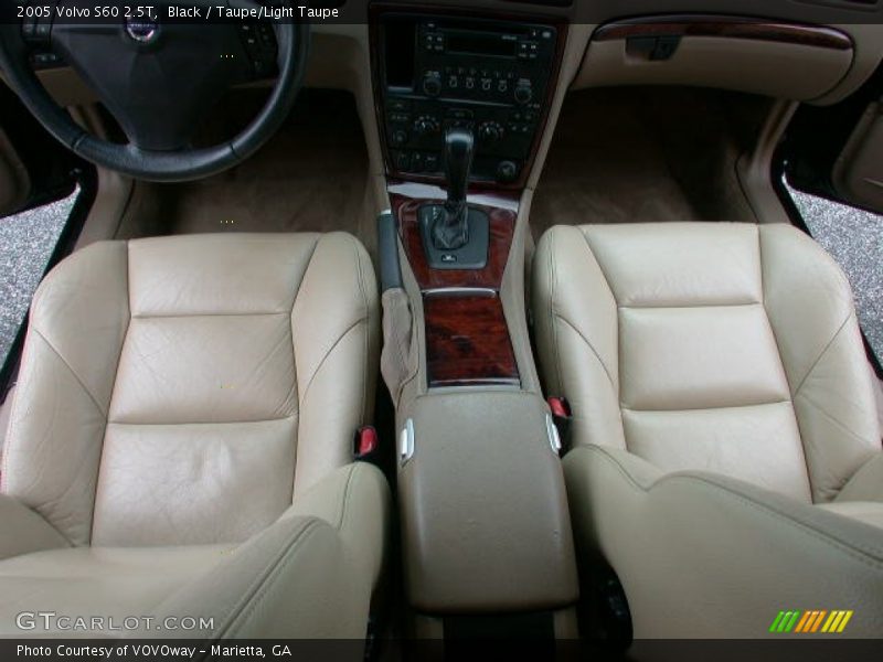 Black / Taupe/Light Taupe 2005 Volvo S60 2.5T