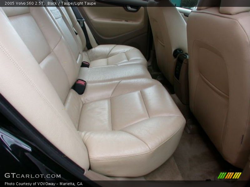 Black / Taupe/Light Taupe 2005 Volvo S60 2.5T