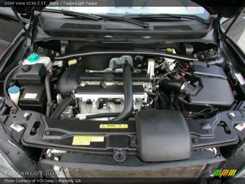 Black / Taupe/Light Taupe 2006 Volvo XC90 2.5T