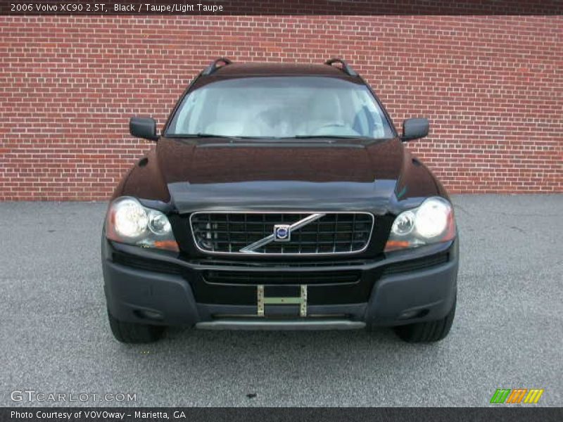 Black / Taupe/Light Taupe 2006 Volvo XC90 2.5T