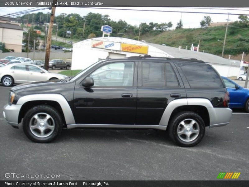 Black / Light Gray 2008 Chevrolet TrailBlazer LT 4x4