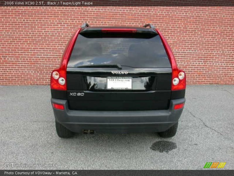 Black / Taupe/Light Taupe 2006 Volvo XC90 2.5T