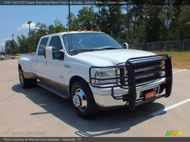 Oxford White / Castano Leather 2005 Ford F350 Super Duty King Ranch Crew Cab Dually
