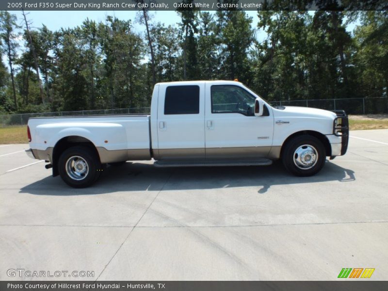 Oxford White / Castano Leather 2005 Ford F350 Super Duty King Ranch Crew Cab Dually