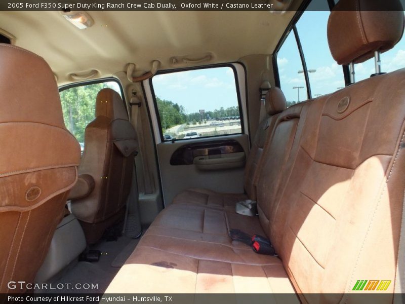 Rear Seat of 2005 F350 Super Duty King Ranch Crew Cab Dually