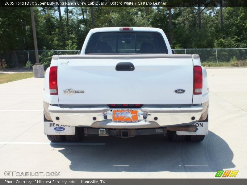 Oxford White / Castano Leather 2005 Ford F350 Super Duty King Ranch Crew Cab Dually