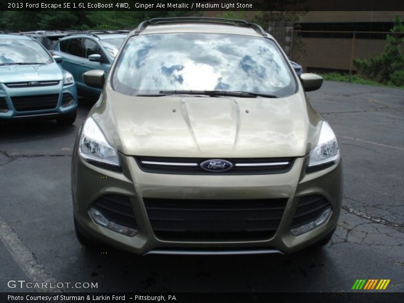 Ginger Ale Metallic / Medium Light Stone 2013 Ford Escape SE 1.6L EcoBoost 4WD
