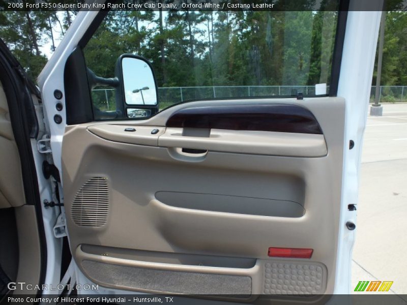 Oxford White / Castano Leather 2005 Ford F350 Super Duty King Ranch Crew Cab Dually