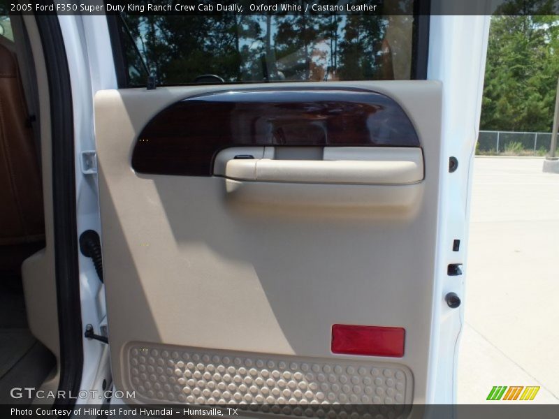 Oxford White / Castano Leather 2005 Ford F350 Super Duty King Ranch Crew Cab Dually