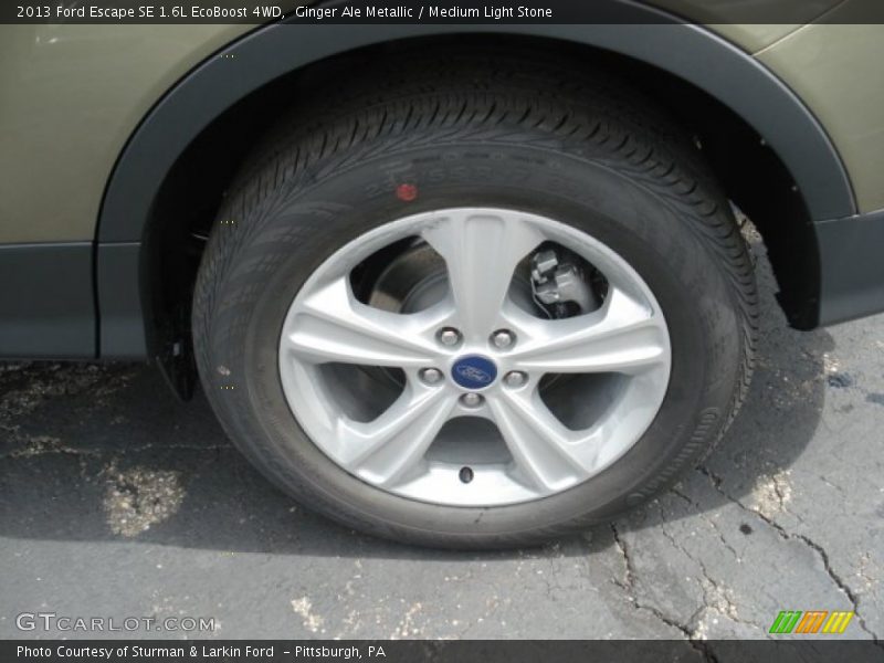 Ginger Ale Metallic / Medium Light Stone 2013 Ford Escape SE 1.6L EcoBoost 4WD