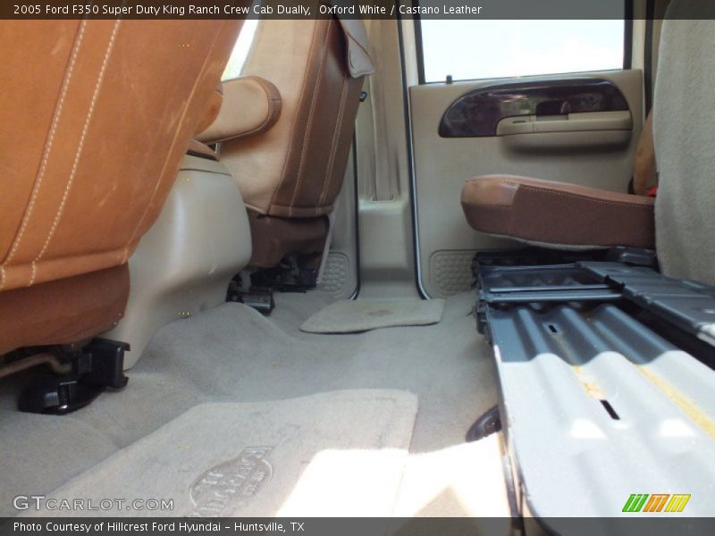 Oxford White / Castano Leather 2005 Ford F350 Super Duty King Ranch Crew Cab Dually