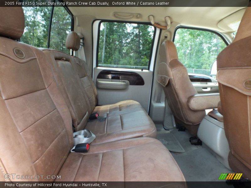 Rear Seat of 2005 F350 Super Duty King Ranch Crew Cab Dually