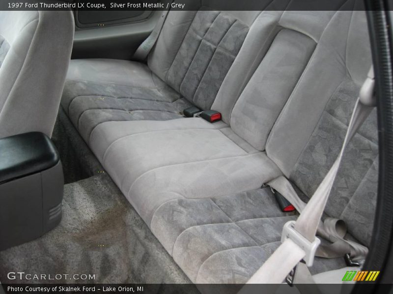 Silver Frost Metallic / Grey 1997 Ford Thunderbird LX Coupe