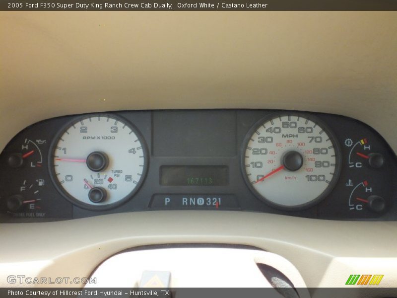  2005 F350 Super Duty King Ranch Crew Cab Dually King Ranch Crew Cab Dually Gauges