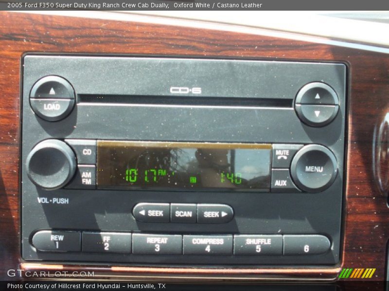 Audio System of 2005 F350 Super Duty King Ranch Crew Cab Dually