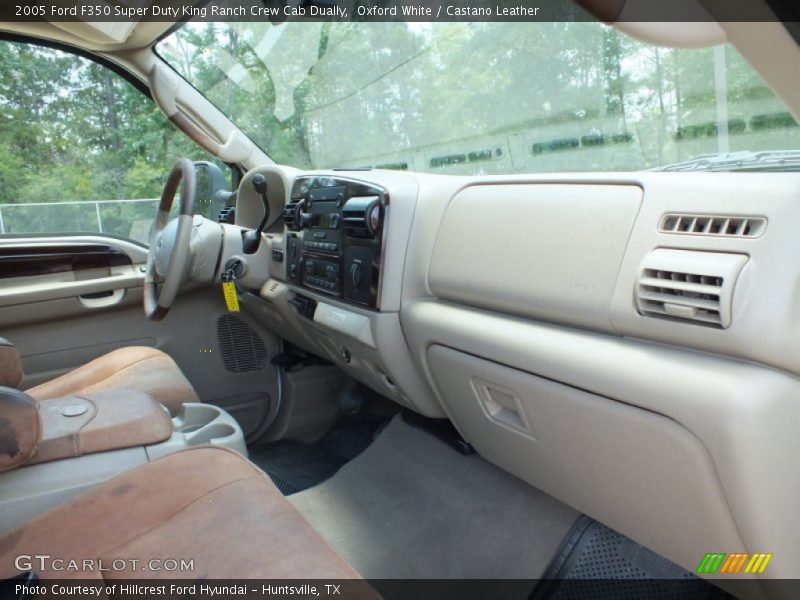 Oxford White / Castano Leather 2005 Ford F350 Super Duty King Ranch Crew Cab Dually