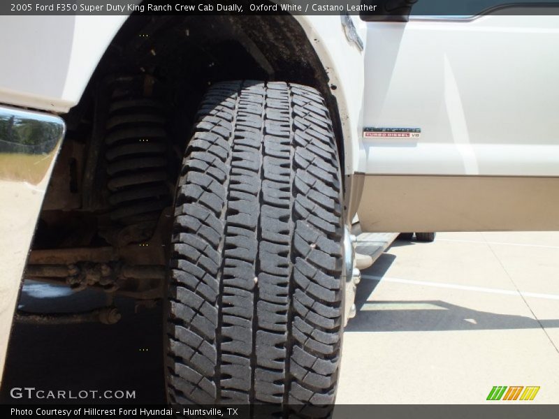 Oxford White / Castano Leather 2005 Ford F350 Super Duty King Ranch Crew Cab Dually