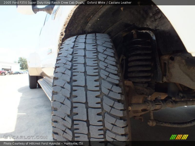 Oxford White / Castano Leather 2005 Ford F350 Super Duty King Ranch Crew Cab Dually