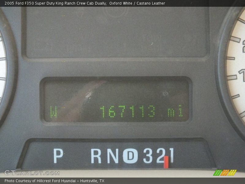 Oxford White / Castano Leather 2005 Ford F350 Super Duty King Ranch Crew Cab Dually