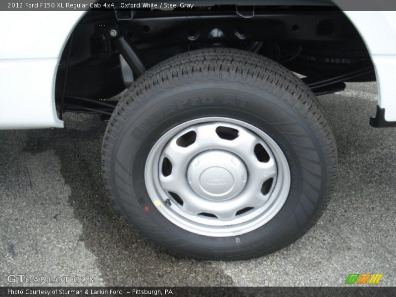 Oxford White / Steel Gray 2012 Ford F150 XL Regular Cab 4x4
