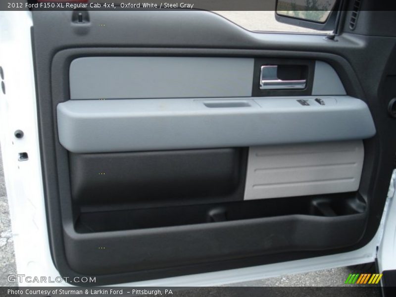 Oxford White / Steel Gray 2012 Ford F150 XL Regular Cab 4x4