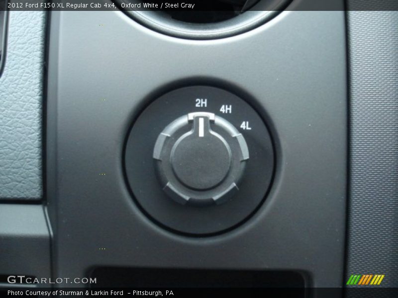 Oxford White / Steel Gray 2012 Ford F150 XL Regular Cab 4x4