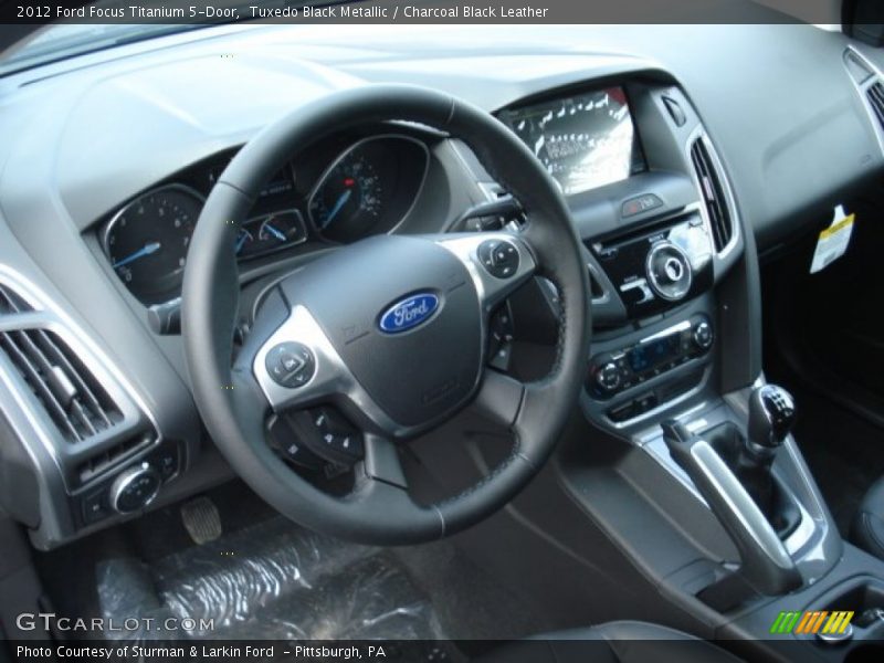Dashboard of 2012 Focus Titanium 5-Door