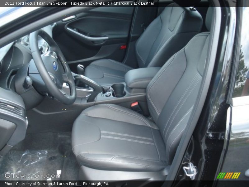 Front Seat of 2012 Focus Titanium 5-Door