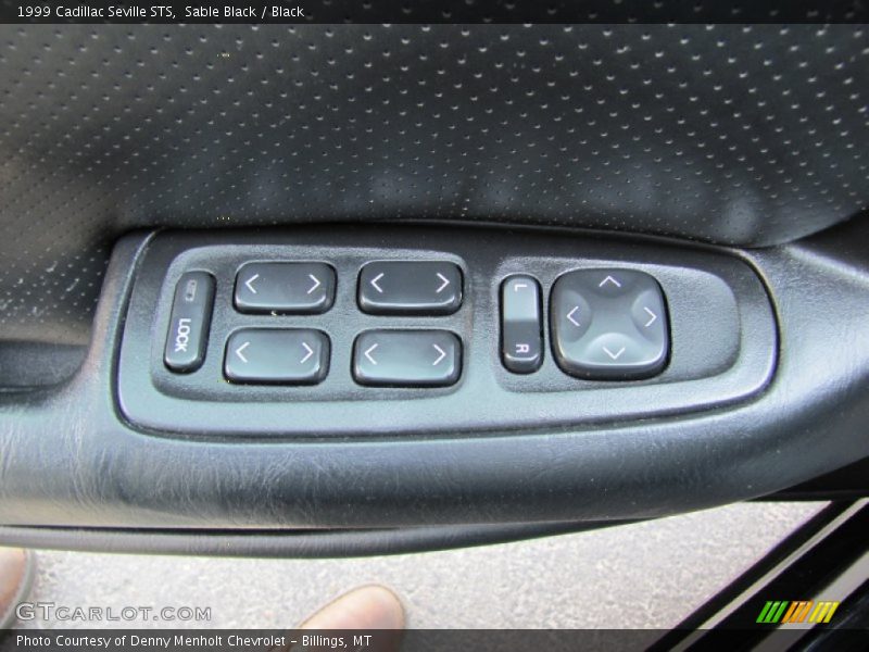 Sable Black / Black 1999 Cadillac Seville STS