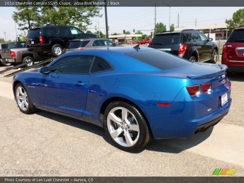  2010 Camaro SS/RS Coupe Aqua Blue Metallic