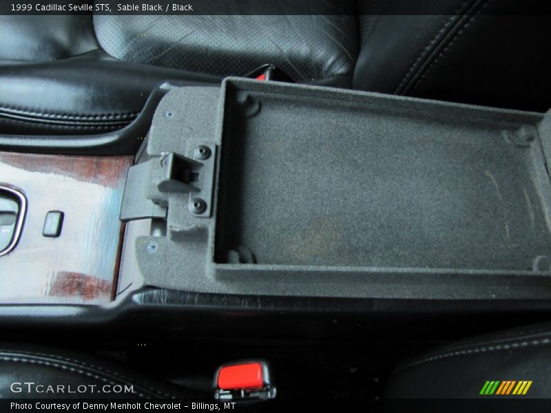 Sable Black / Black 1999 Cadillac Seville STS